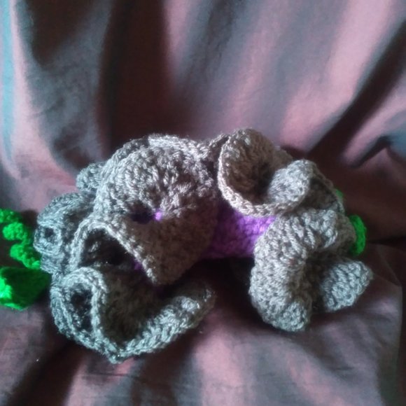 Crochet Monster Plant (Audrey III LoL) - Picture 6 of 16